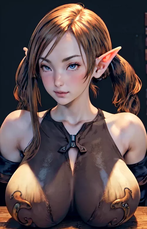 Fuckable x100 @elfenjoyer by ABHENTAI