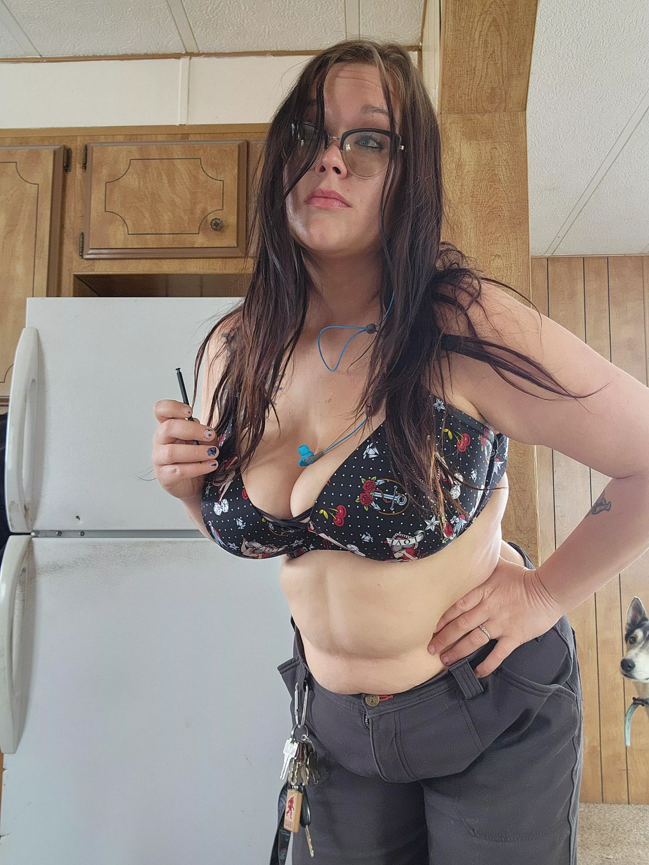 Getting undressed at the job posted by cambriaisacoolkid