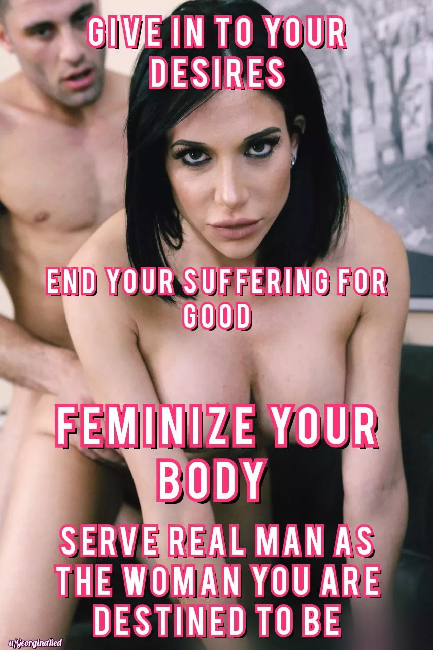 Give in for good  posted by GeorginaRed