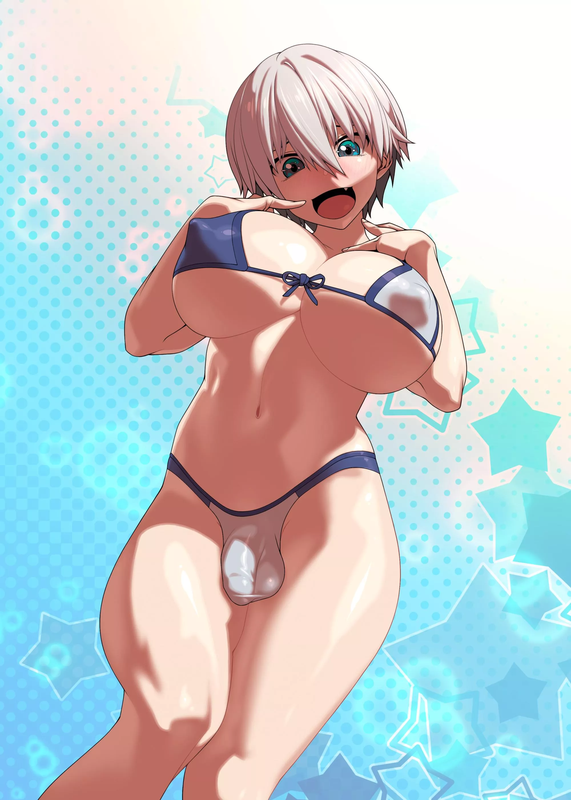 Hana's Tight Bikini ( Tomoyuki Kotani) [Uzaki-chan Wants to Hang Out! ] posted by CorrupterSea