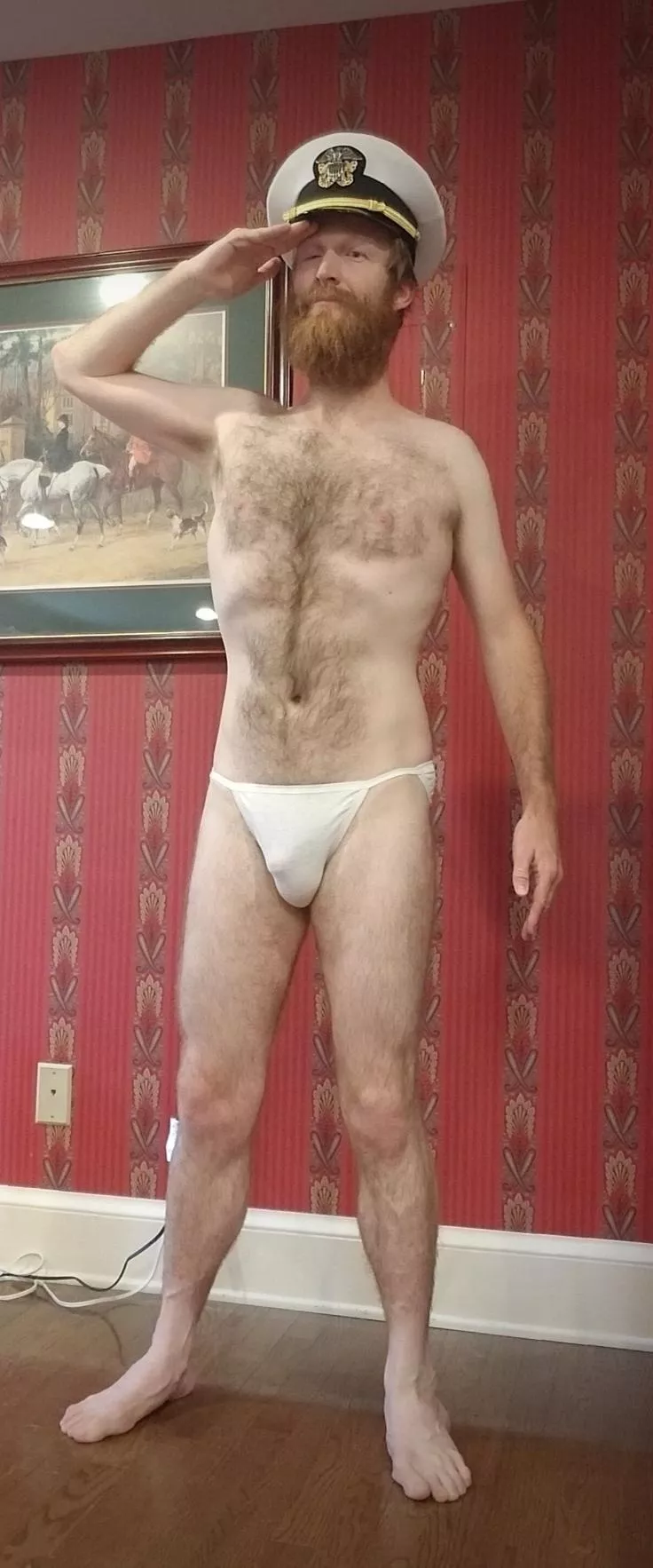 Hooyah! Come take off the Lt. Commanders undies!  posted by ShirtlessGinger