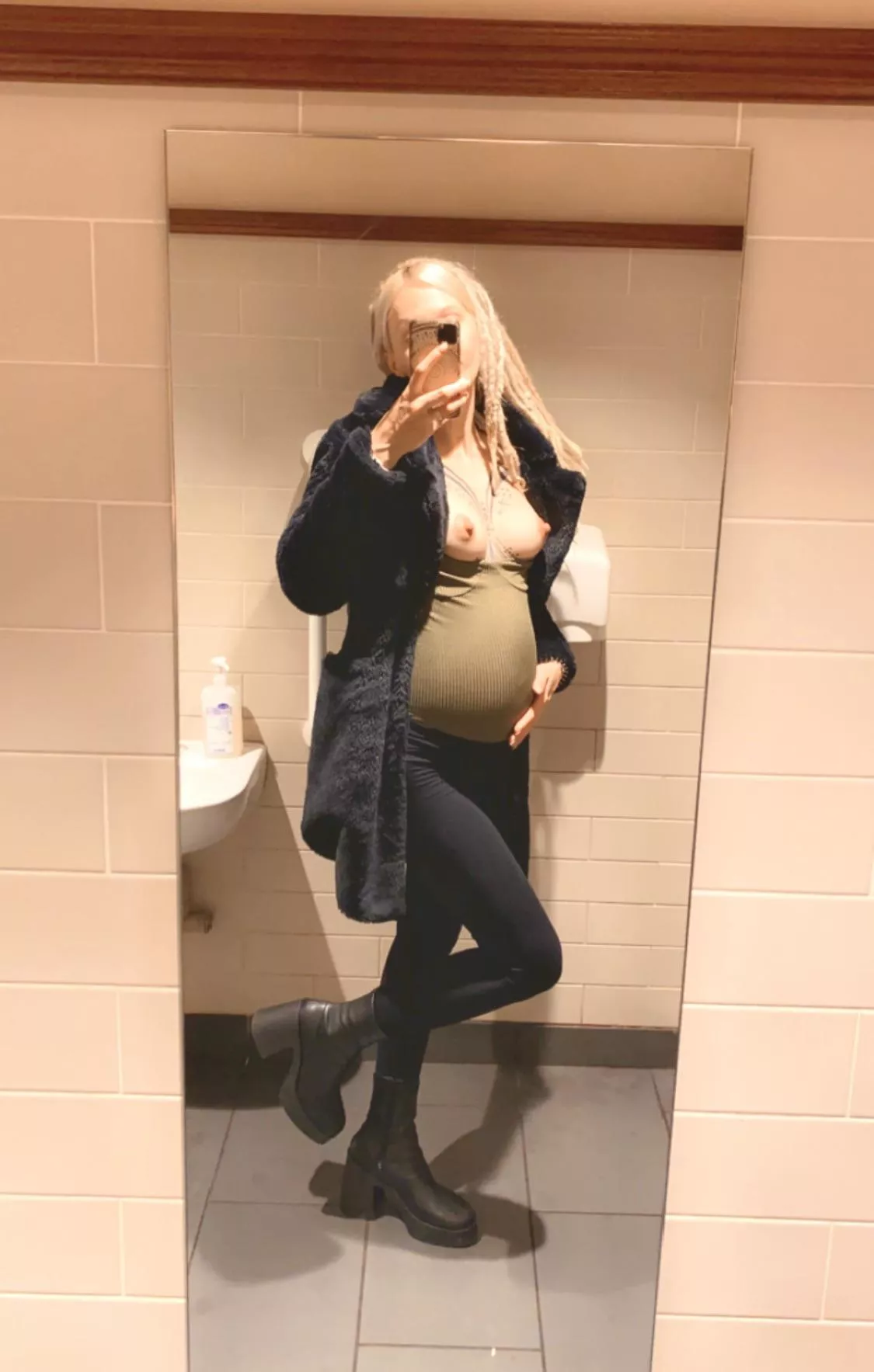 I'm rocking the preggo body  posted by spiritualslvt