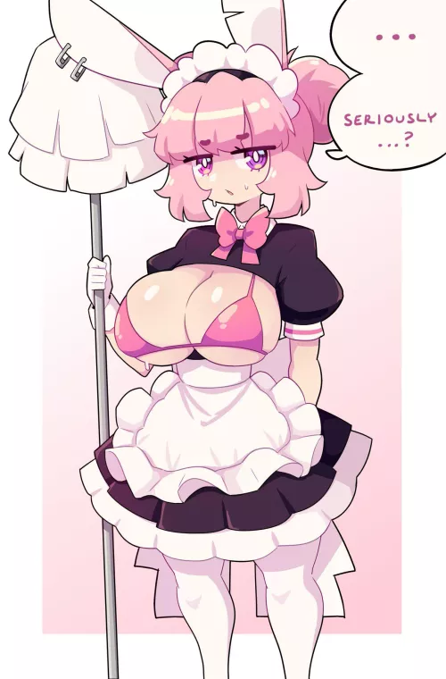 It’s march so it’s a good time to find a breed-able bunny and have fun with them.  by Notzictrim