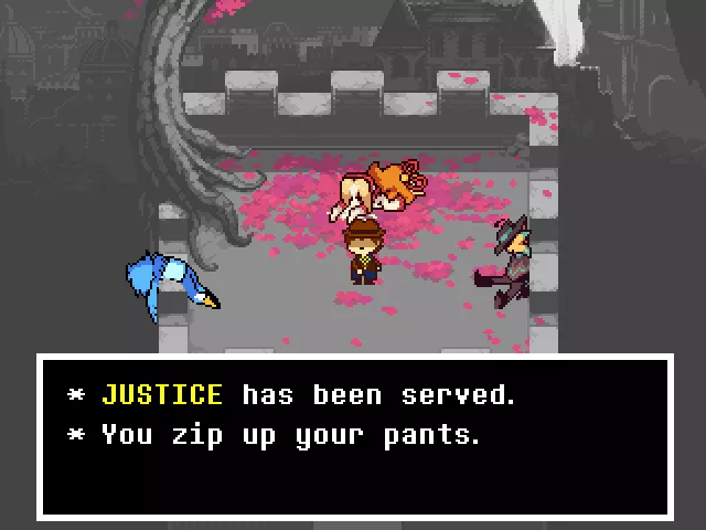 Justice served [anonymous artist] posted by SoraDXgame