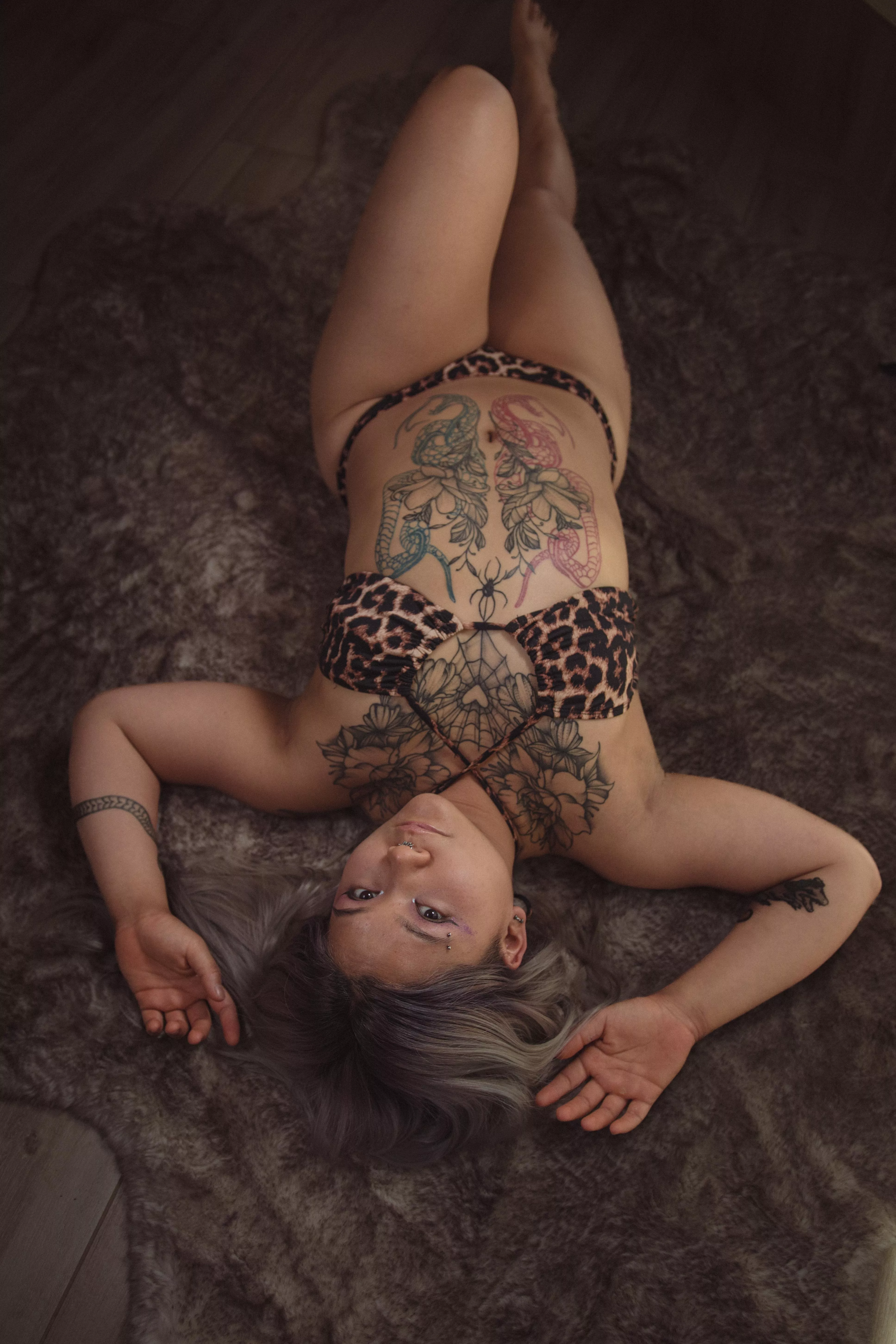 Lying on the floor waitin' for you posted by MuscleHamsterBabe