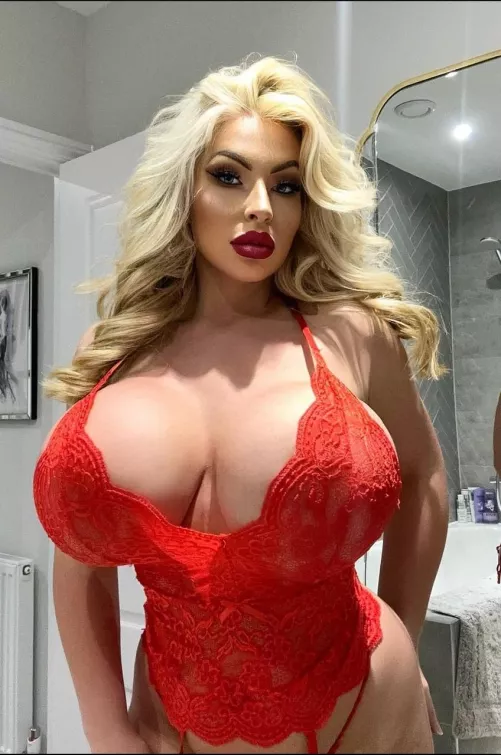 Maddison Busty Blonde Bimbo 🔥 by JJCAngler