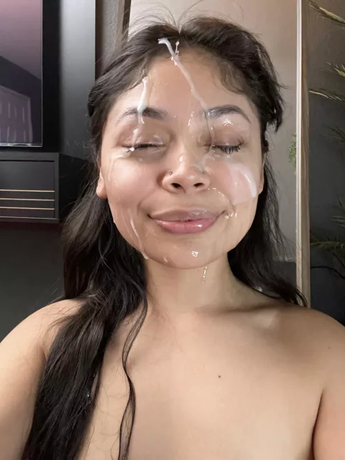 missed his cum on my face by Lane-703