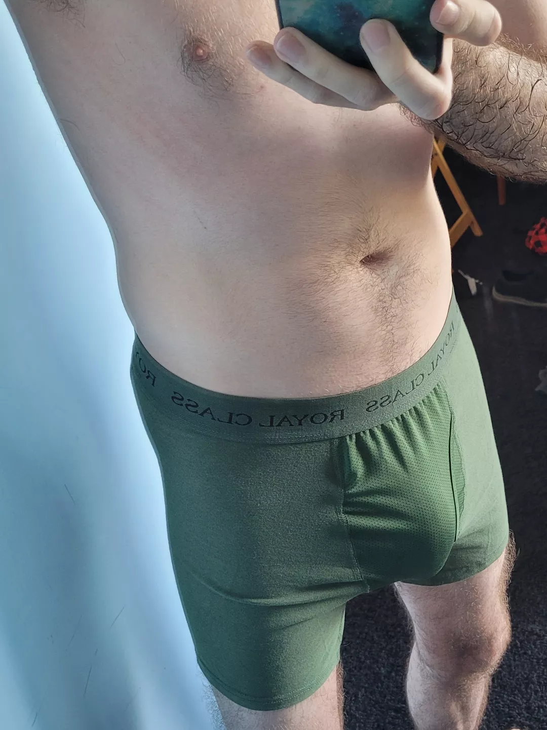 My morning bulge! posted by unconstituency