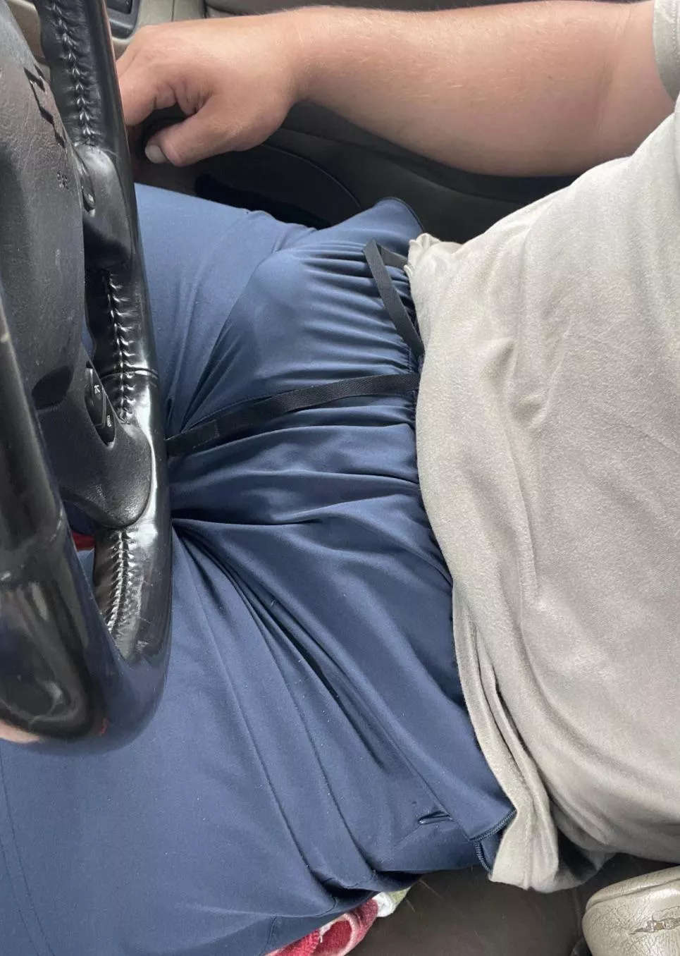 Pokin a lil bit in the truck posted by Objective_Lemon6436