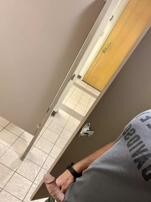 Public restroom boner! Glad no one walked in…. by Creepy-Razzmatazz-16