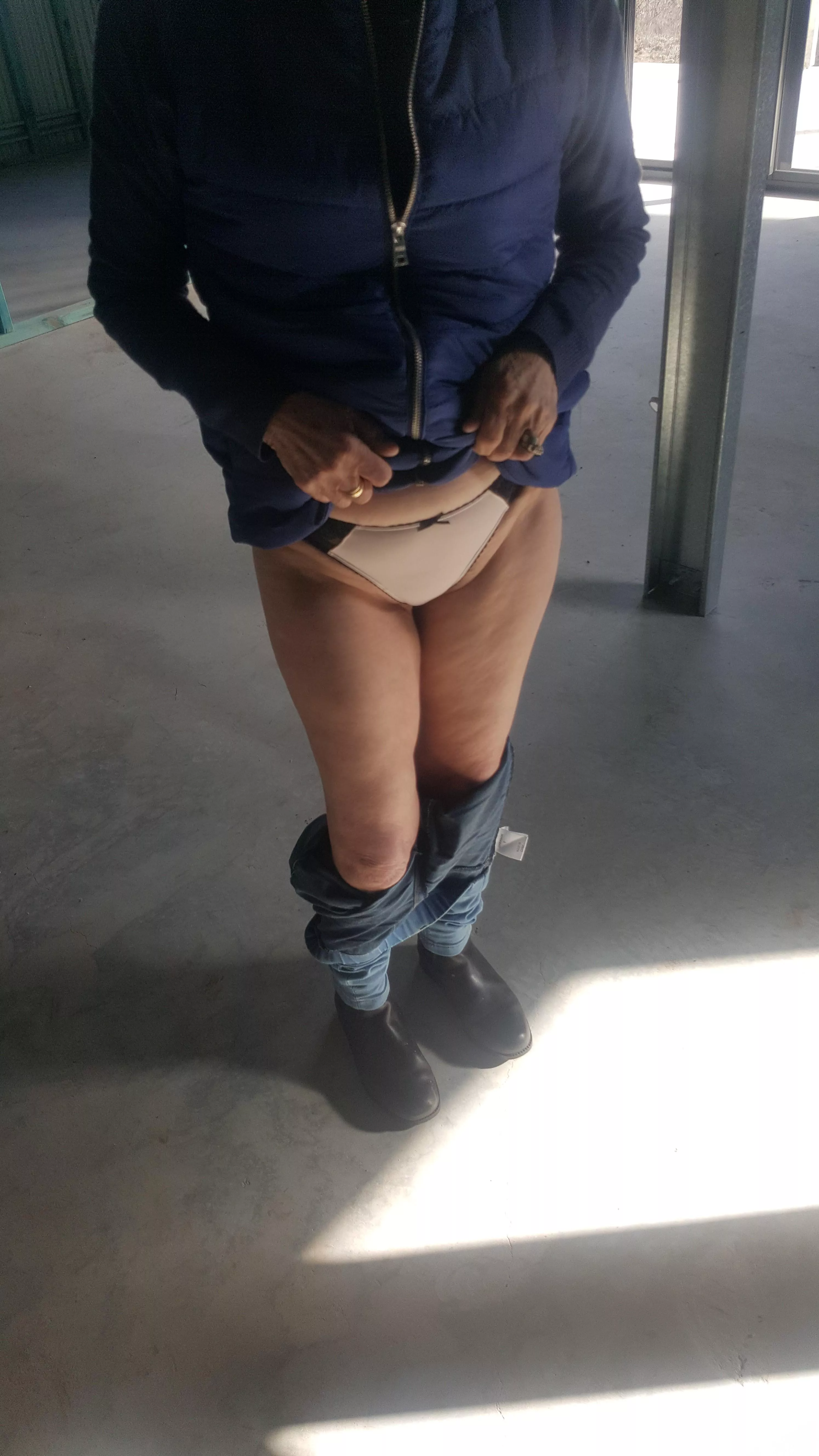 Queen being stripped off on a building site posted by Horny69dude247