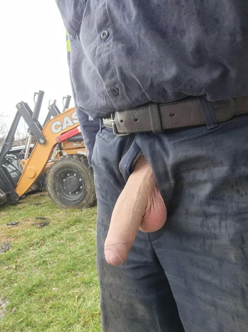 Rainy day in Ohio for this heavy equipment mechanic and his uncut BWC... Mostly soft, but wouldn't have minded company to have changed that by Bi-HDMechanic