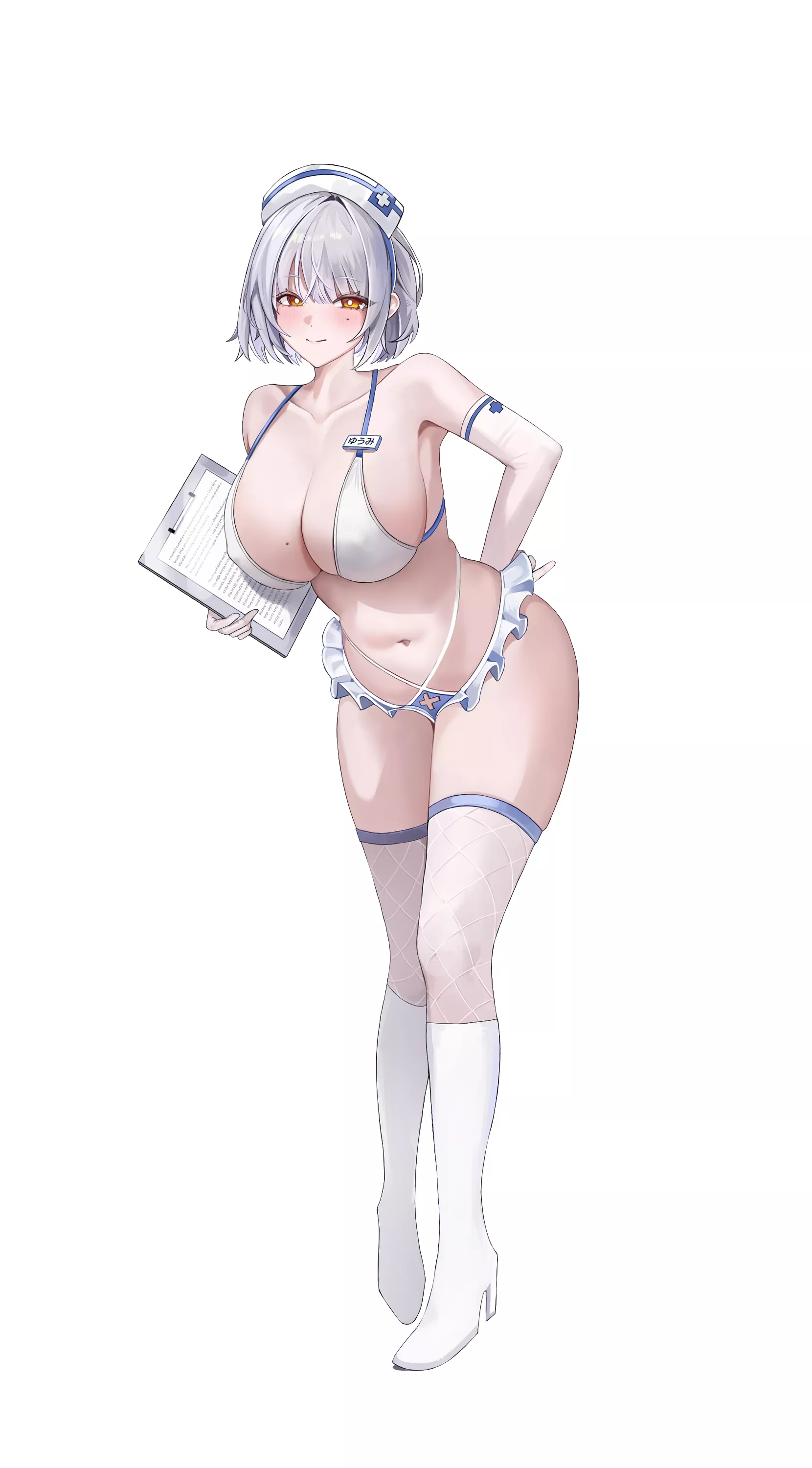 Thigh-High Nurse  posted by CheetahSperm18