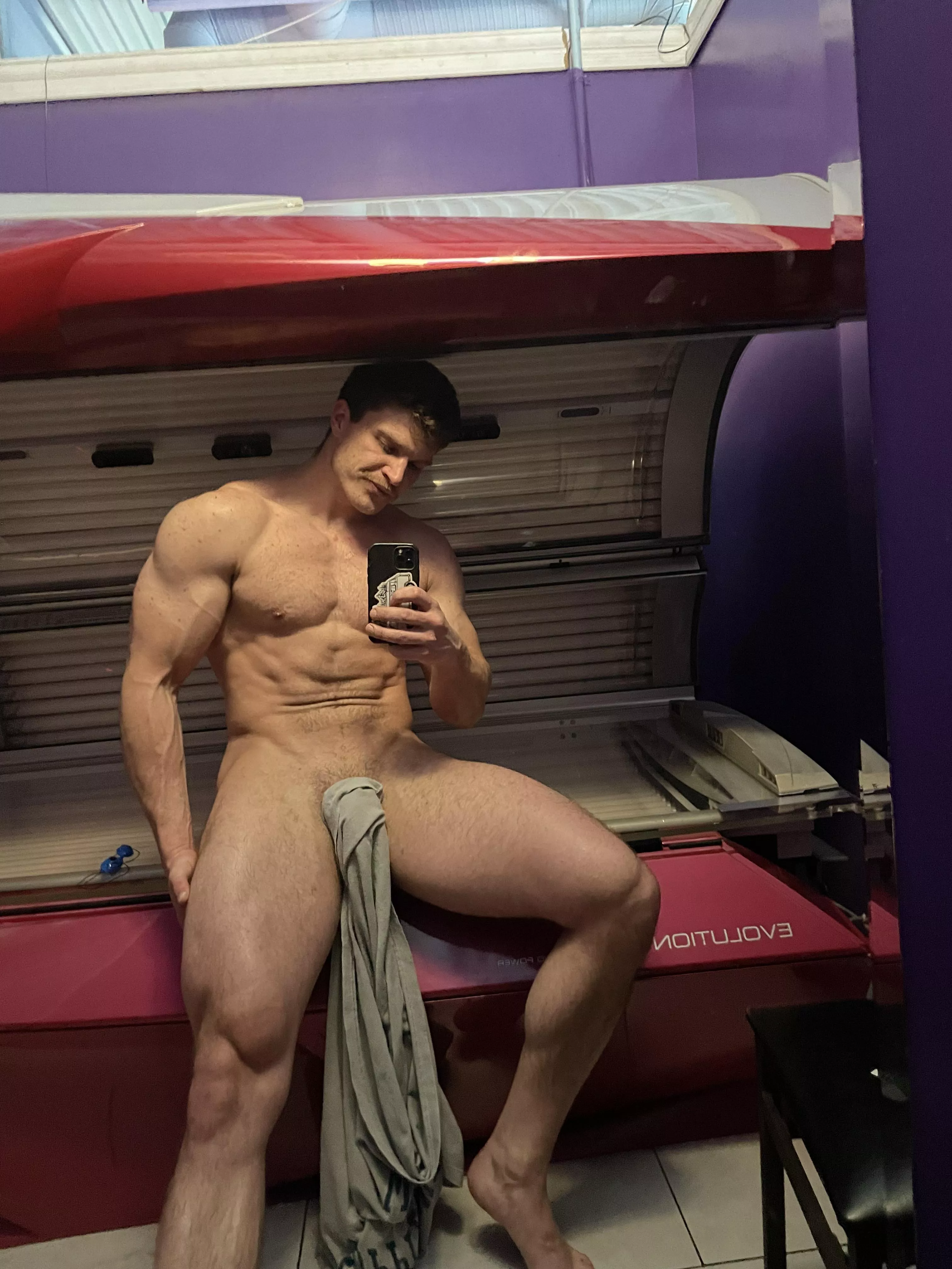 Want to tan together?  posted by lowlamb