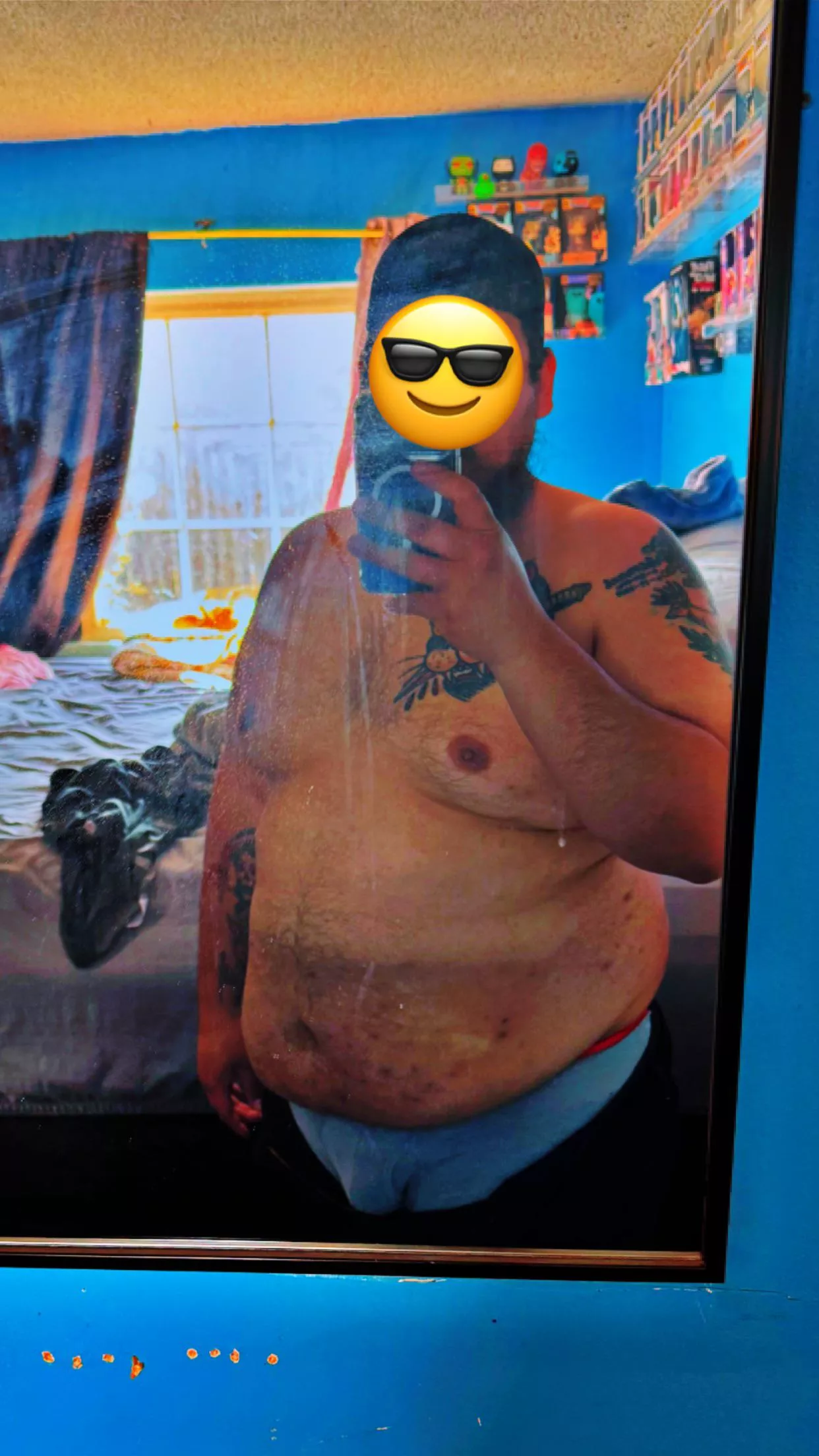 was feeling my self earlier , what yall think 👀😈? posted by Individual-Goat-8829