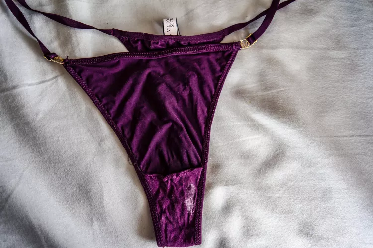 You find wife's thong like this in our bathroom, what do you do? by Cut-Loose37