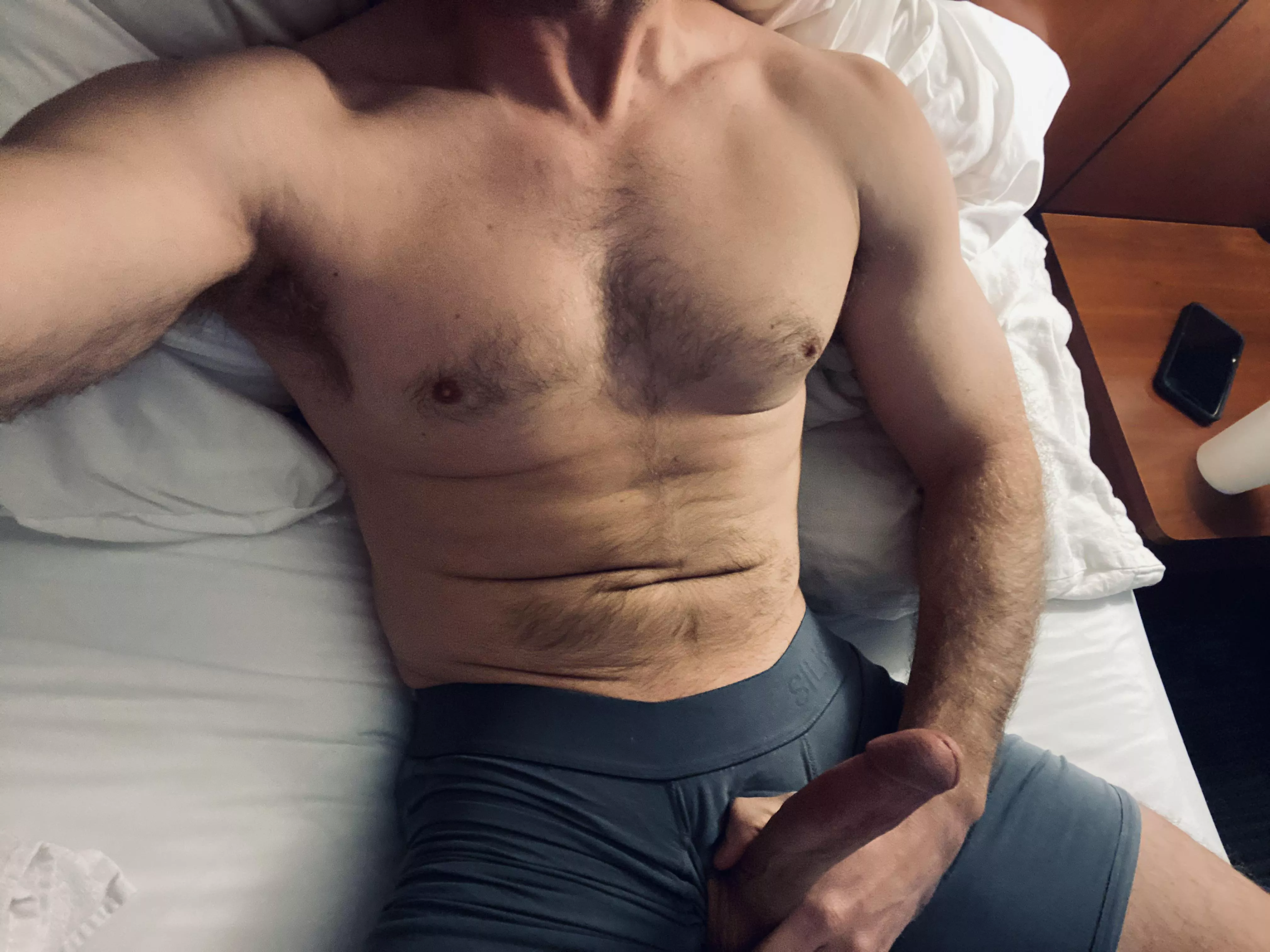 [35] Lonely Dad in a Lonely Hotel Room posted by showme7s