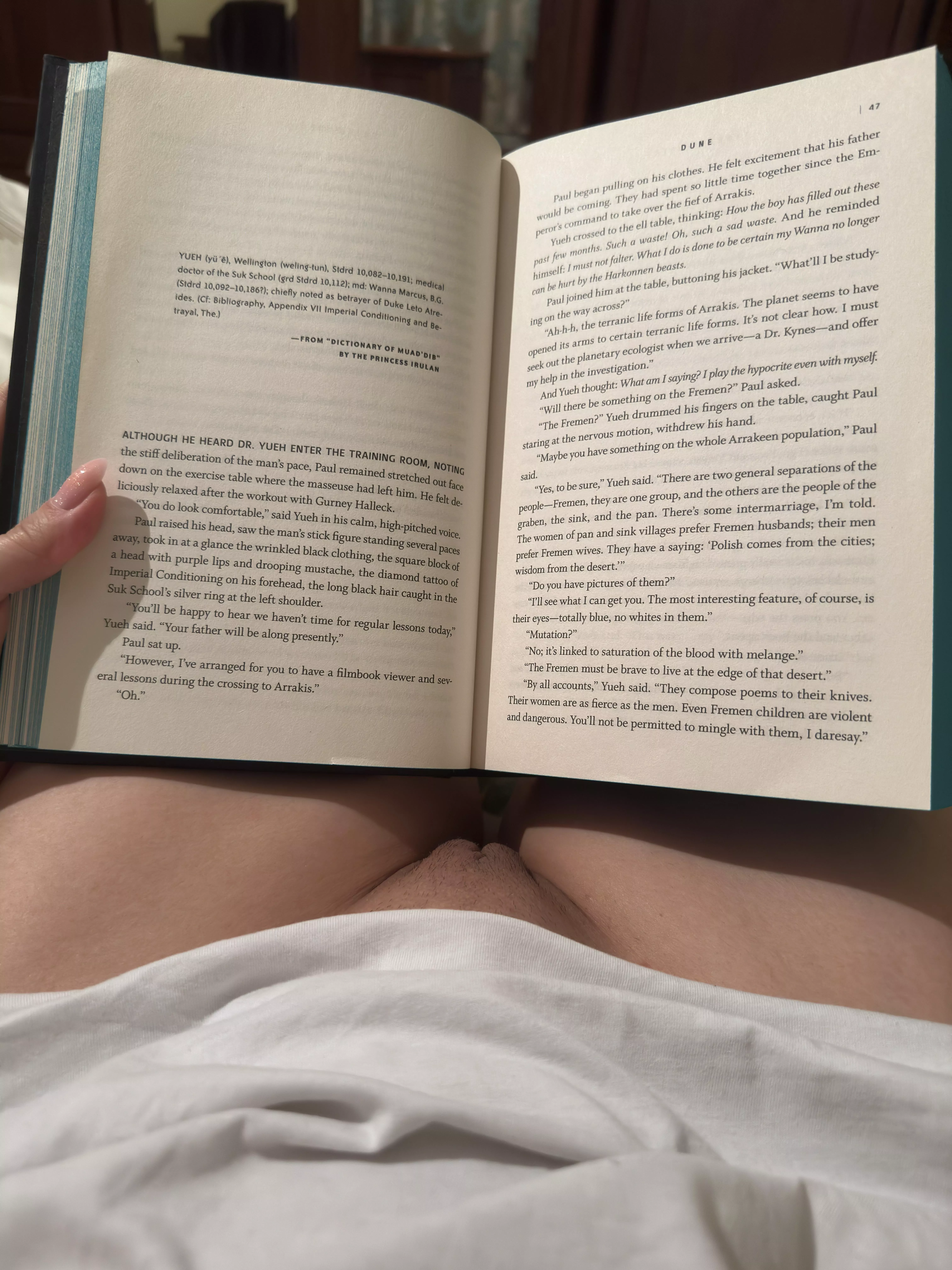 Alright, you can read with me. But don’t get distracted posted by ura_meshii