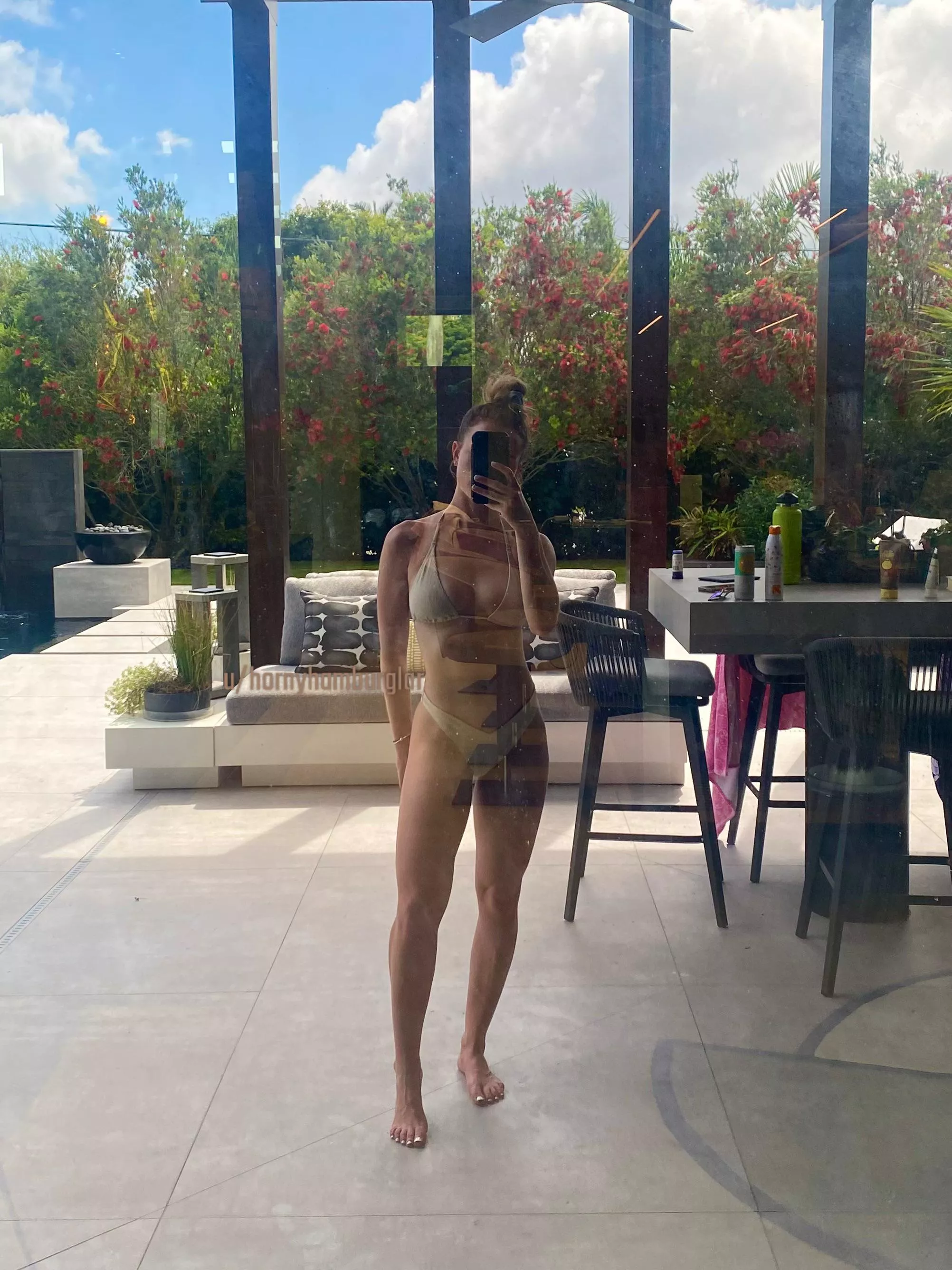 Bikini in the reflection 😉 posted by hornyhamburglar