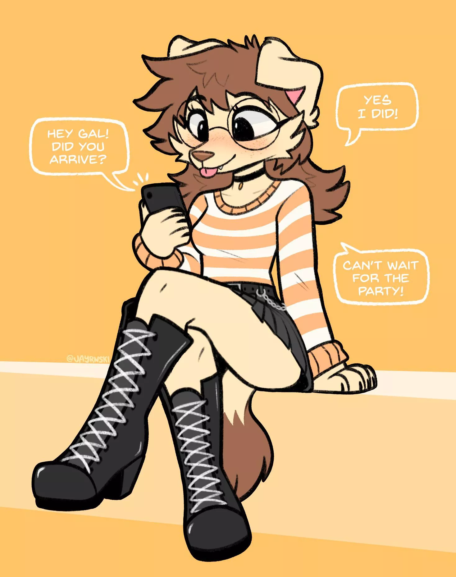 Buttercup 💛 (@jayrnski) posted by JayInDisarray