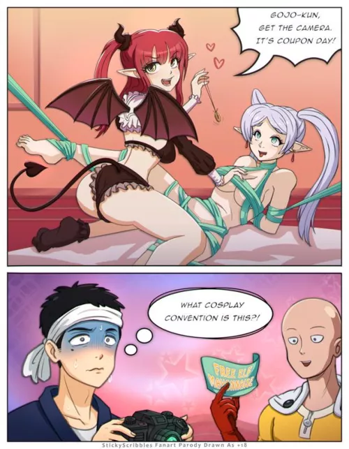 Coupon Day, Free Elf Mayonnaise [ StickyScribbles ] by 24Emma