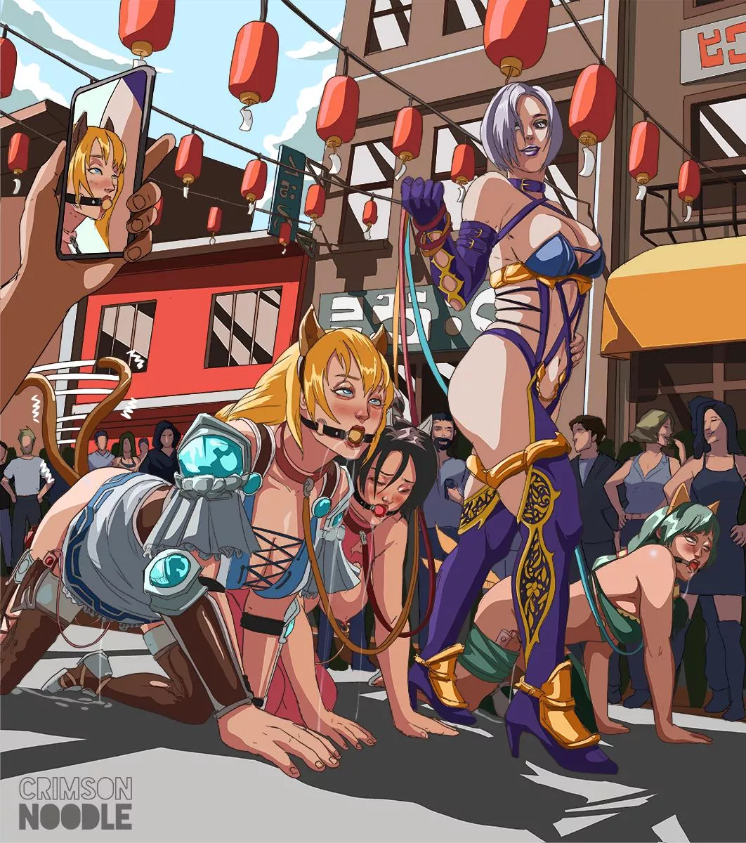 (Crimsonnoodle) Ivy, Sophita, Isabella, Taki and Talim [Soul Calibur] posted by Interesting_Poet5275