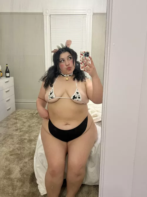 Curvy lil cum cow reporting for duty  by ssjs_