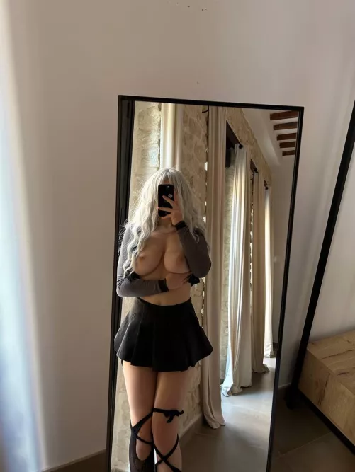 do you think professor will be mad at me if i go to school like this? by Outrageous_Remove_83