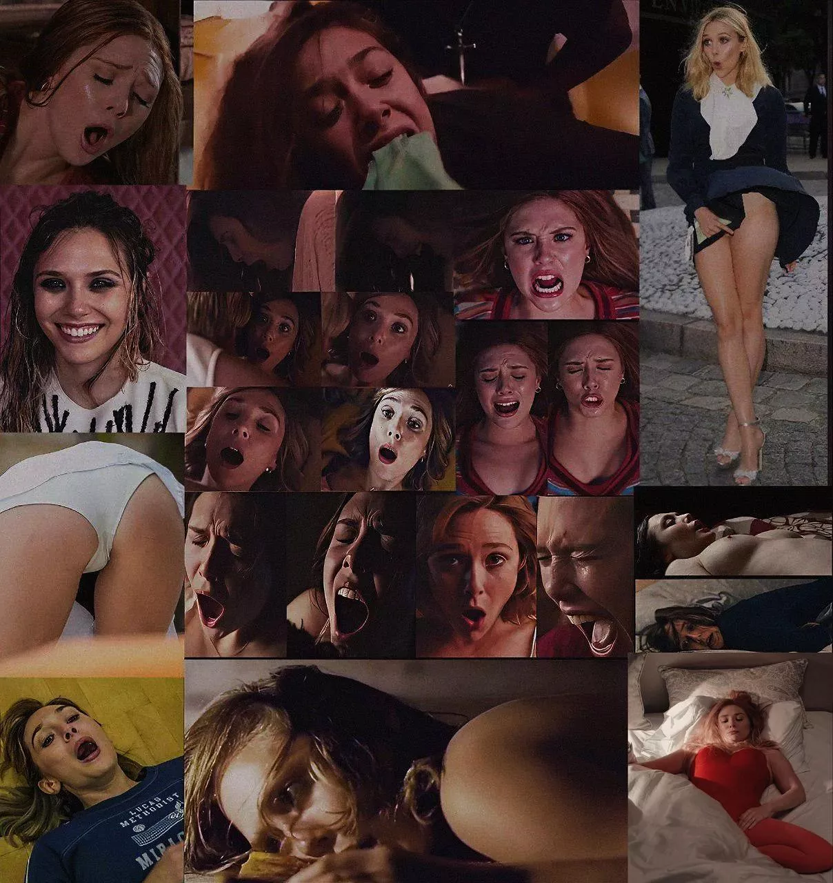Elizabeth Olsen hot sex collage posted by SecurityPutrid113