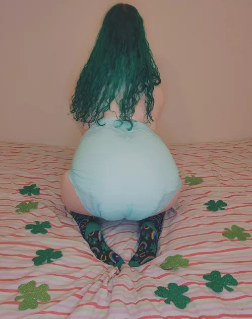 Feeling lucky... to be in diapers 🍀 by PRlNCESSKlRA