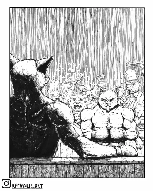 Fox in the ring. Instacomics. New from Fox Tale.. by Raman_Lis