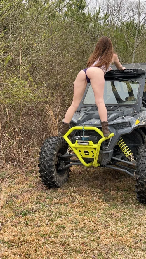 Got a lil hot in the RZR by SierraKae