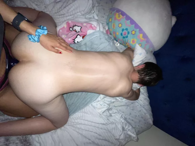 Got to have some fun with him and make a vid😝😈 by Unlikely-Sample-7565