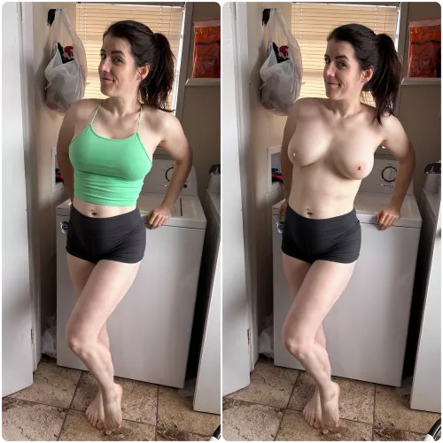 I prefer cleaning in outfit number 2 😜 by bustyciara