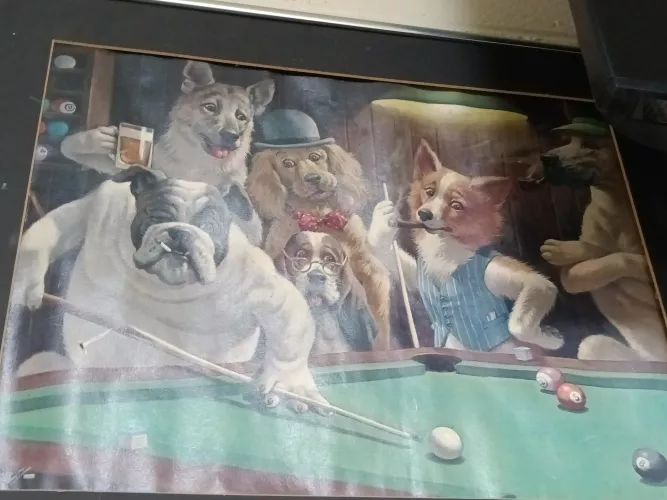 I saw this painting at my local bowling alley by WOWcorp_salesman