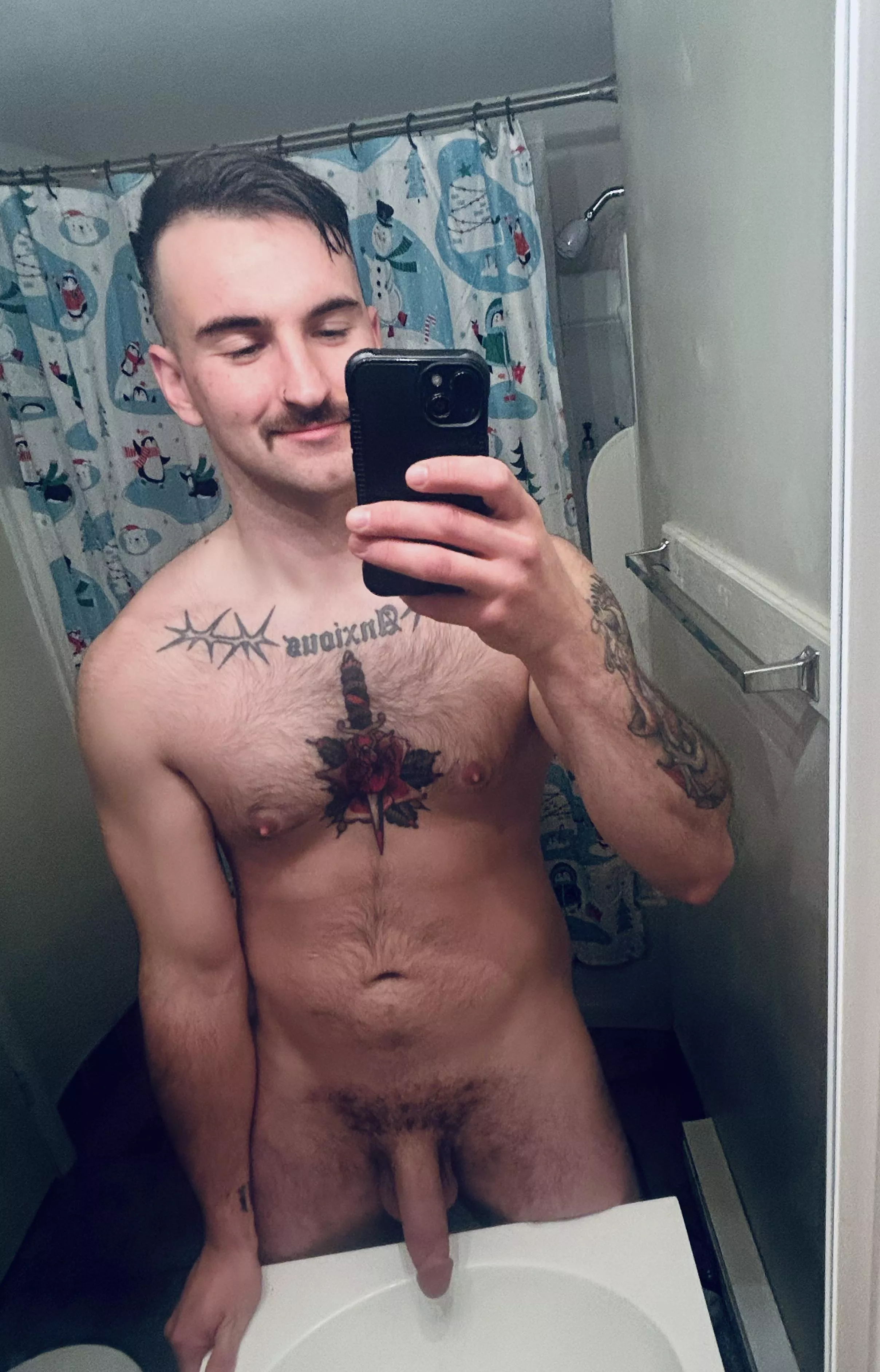 I think it’s about time to change my shower curtain😂 posted by Acceptable-Name2357