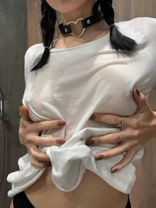 If we were roommates and I sent you this, would you join me in the shower? by grimcursor