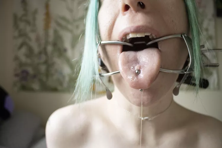 I'm very into my new gag, are you? [NB]  by bxbybat