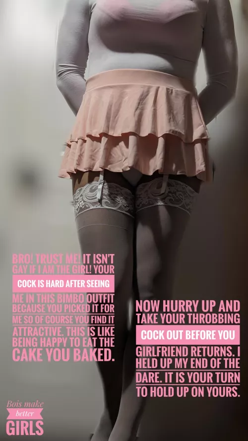 It isn't gay if you are the girl by Sissy_HollyQuinn