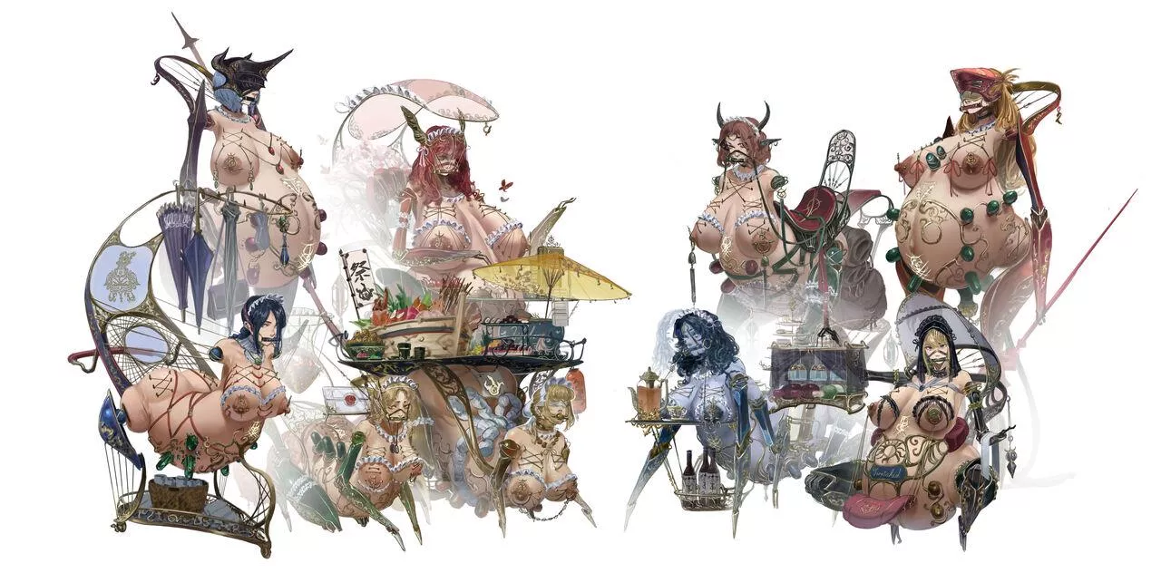 LF Mono Source: Multiple girls, pregnant, forniphilia, Elden ring, Evangelion posted by xshot40