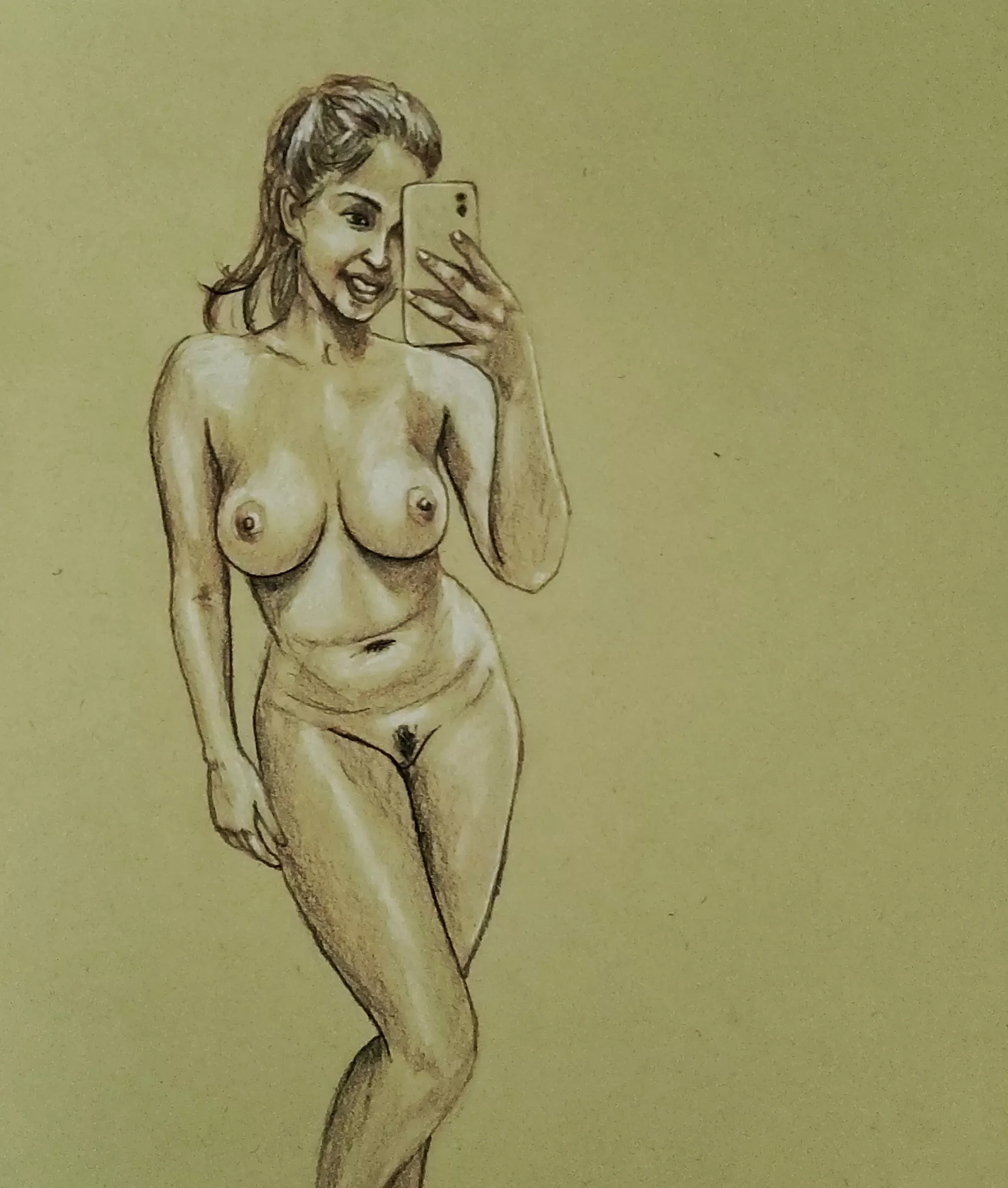 Ponytail by Jimmy posted by Jimmys_Paintings