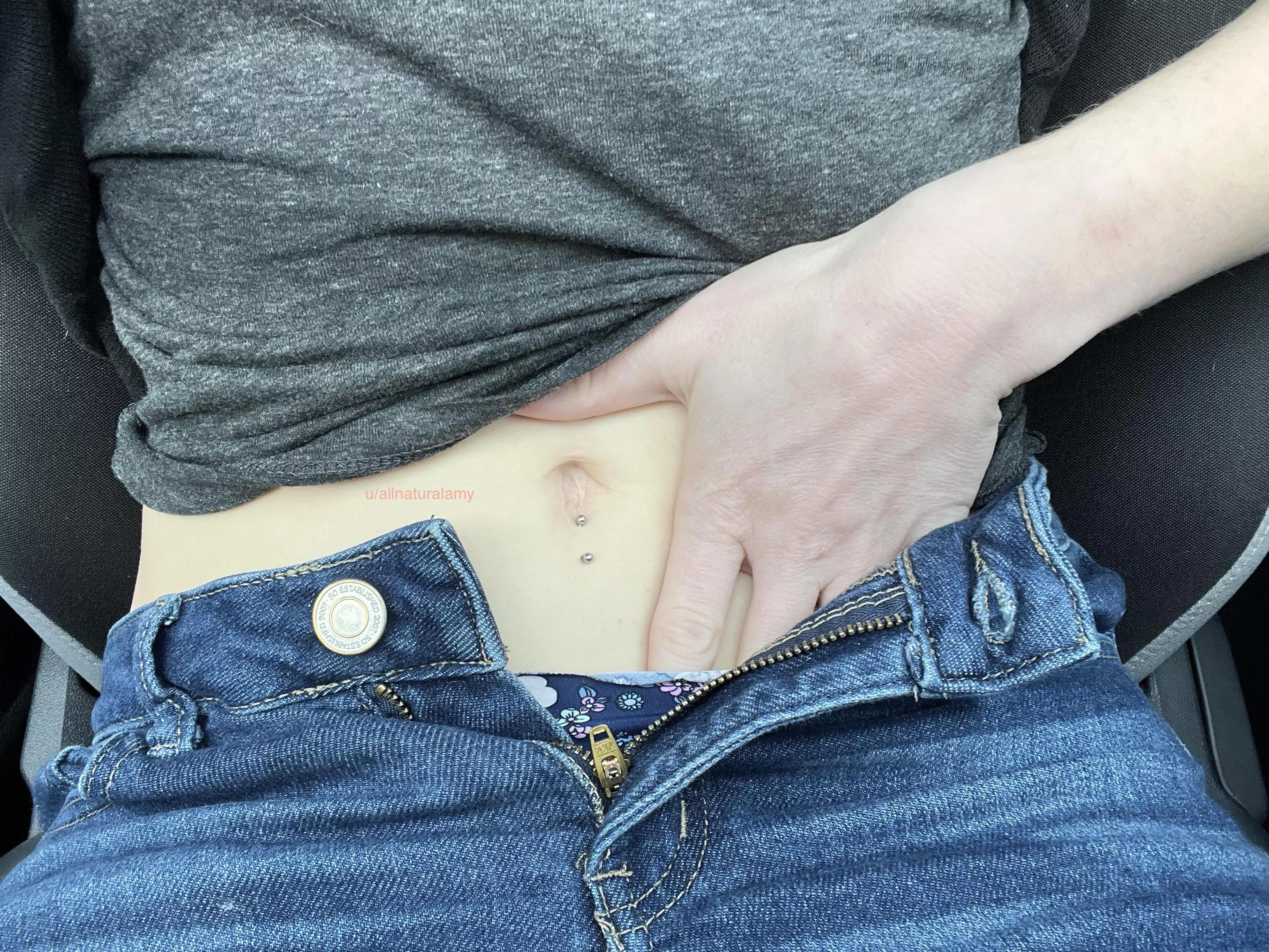 Sneaking out to my car during lunch posted by allnaturalamy