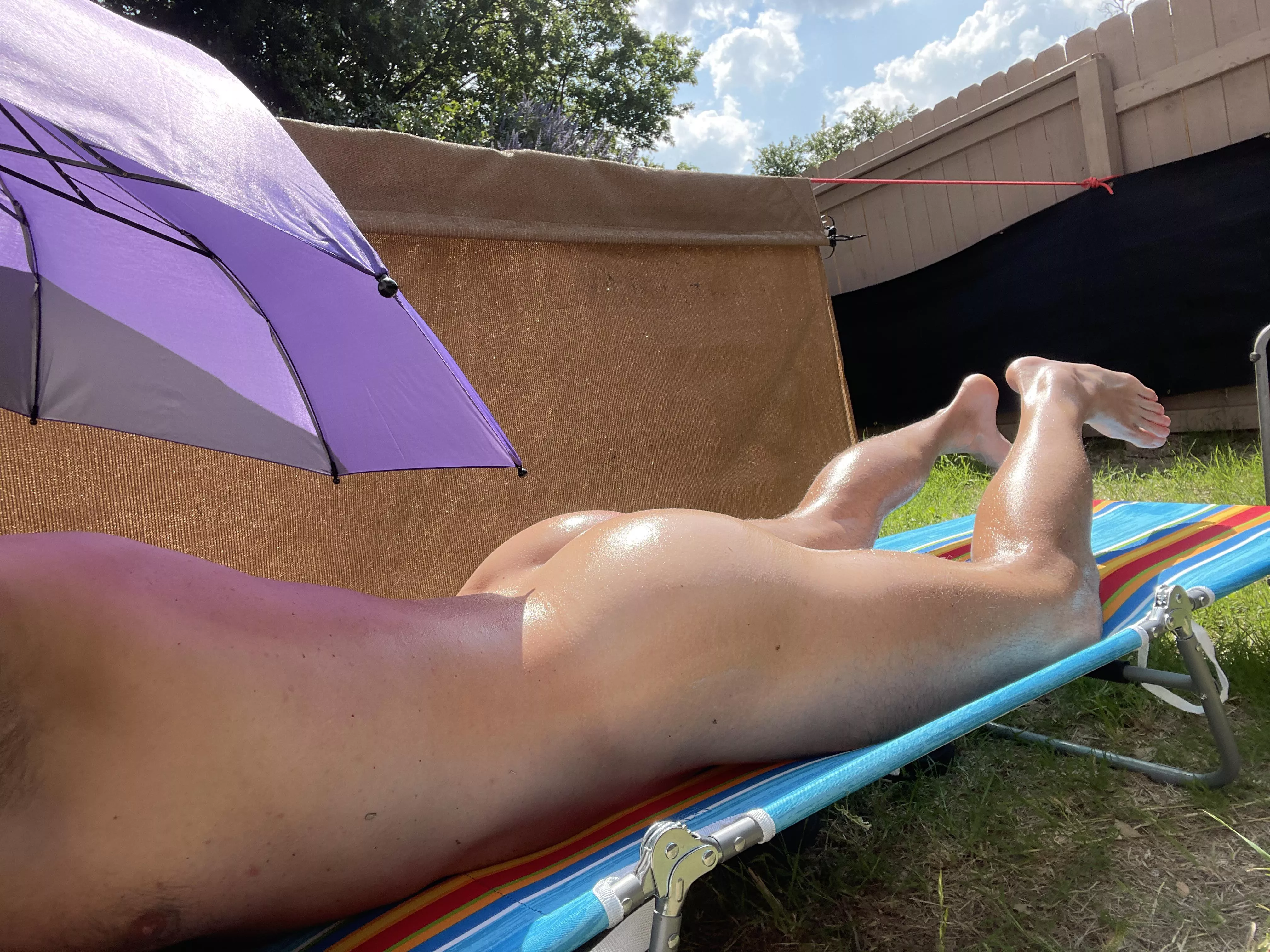 Sunning those cheeks  posted by englishcoffeetree