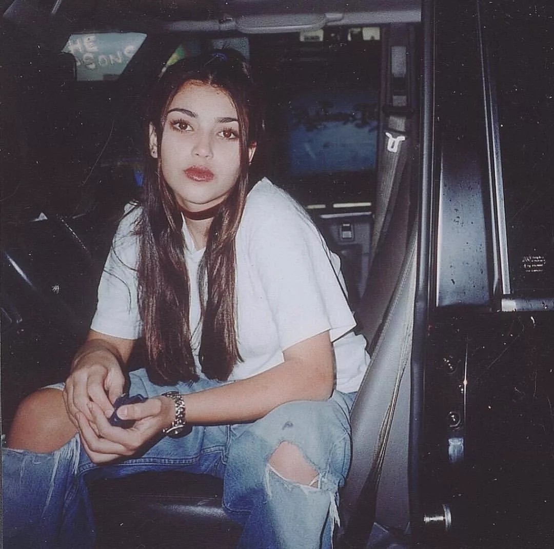 Teenage Kim Kardashian in the 90s posted by smeapbave