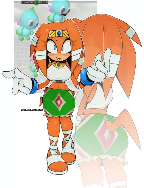 Tikal in a beautiful art style by LafterMastr