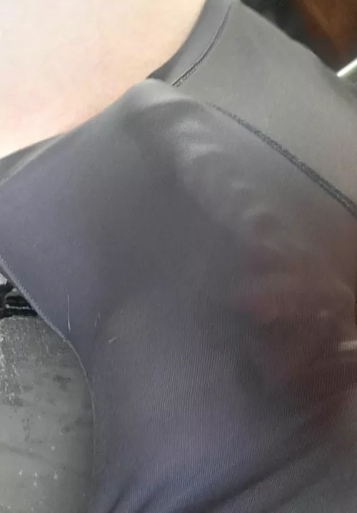 Trying to slip out... by AZCPL480