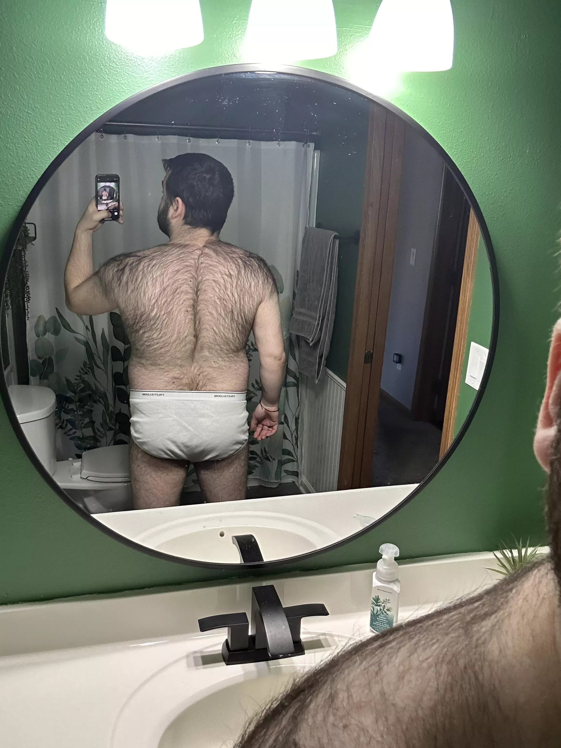 Who here enjoys a back shot in tighty whities? posted by CalvinButWithNoPants