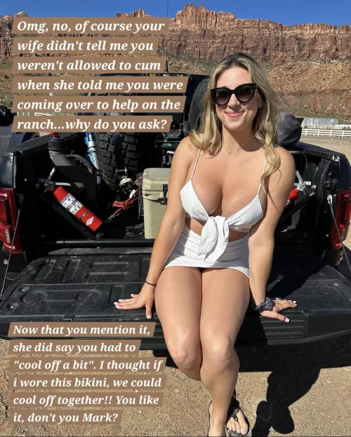 Wife's friend isn't making your lockup easier! by flamingzebraface3