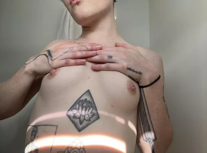 Would you cum on these lil emo girl titties? by Salty_Presentation94