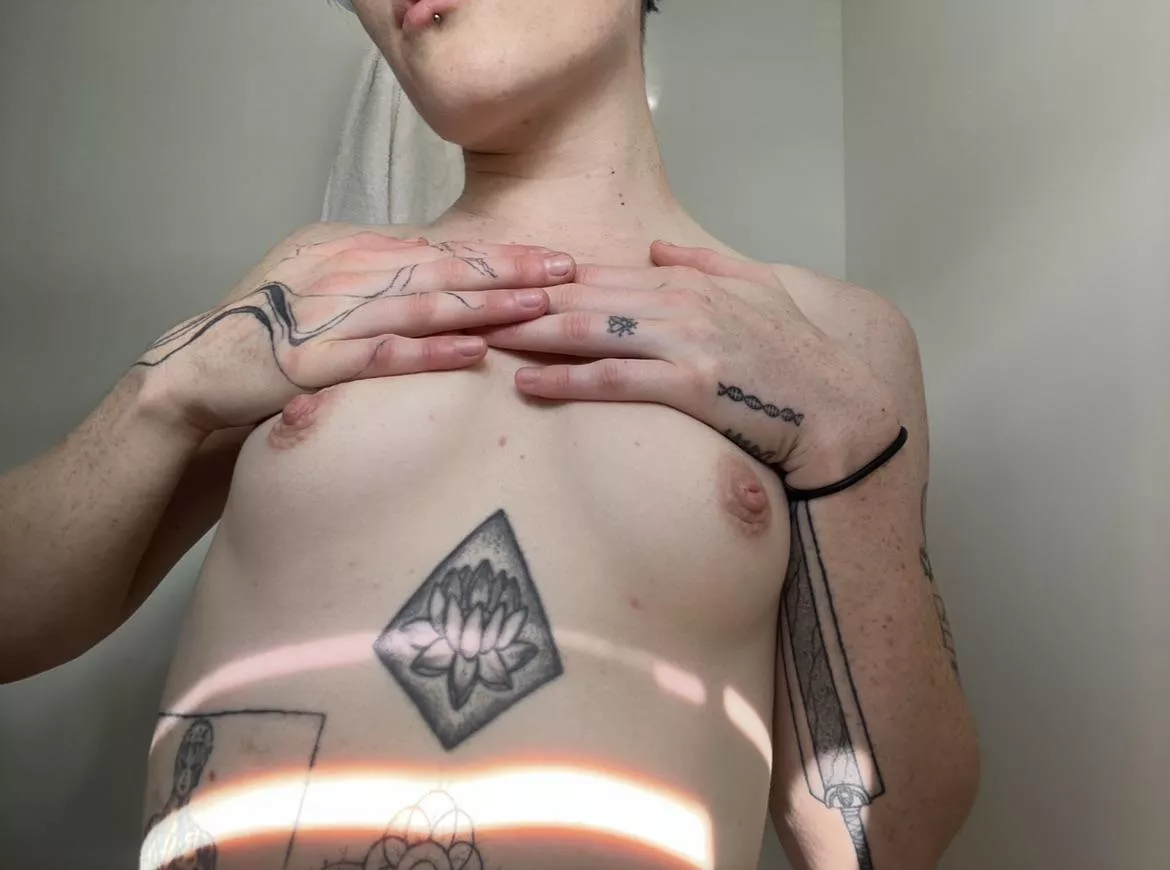 Would you cum on these lil emo girl titties? posted by Salty_Presentation94